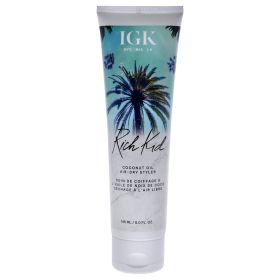 Rich Kid Wave Enhancing Air Dry Cream by IGK for Unisex - 5 oz Oil