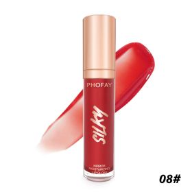 PHOFAY Mirror Moisturizing Lip Gloss (Option: Eight colour)