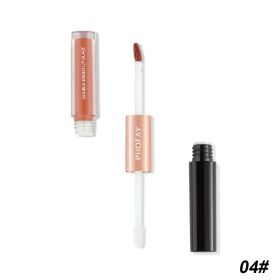 CL021 Double Head Non-stick Cup Lip Gloss (Option: 04)