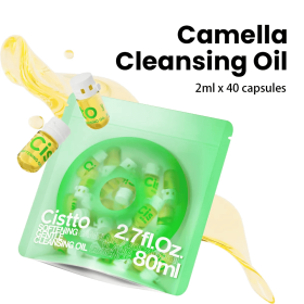 TK Cleansing Oil, Cistto Disposable Cleansing Oil (Option: Green-80ml 40pcs)
