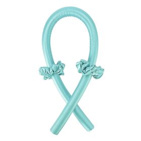 Heatless Curling Rod Headband Lazy Curler Set No Heat Spiral Pear Flower Curling Iron for Women Hair Wrap Curling Ribbon (Color: 05)
