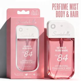 4 Scents Travel-Size Body & Hair Fragrance Mist (1.5 fl oz) - Long-Lasting Fruity & Floral Fragrance for Women, Dates & Gifts (89923: 89923-seville serenade)